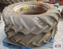 12.4-28 Rear Tractor Clamp Duals...