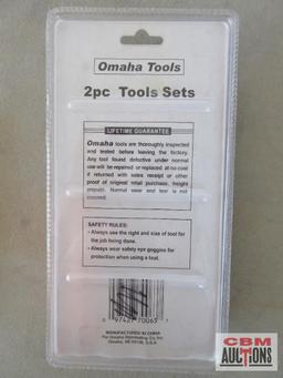 Omaha Tools 70063 2pc Tool Set, Includes 6" Slip Joint Pliers & 6 in 1 Screwdriver... Mayhew Tools