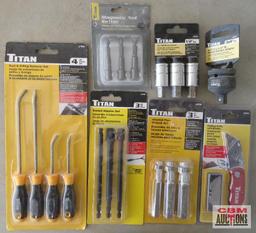 Titan 17004 4pc Seal & O-Ring Remover Set... Titan 12086 3pc Socket Adapter Set... Titan 11498 3pc