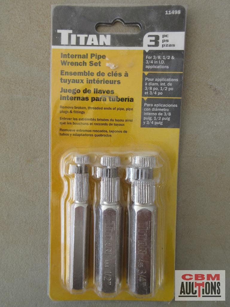 Titan 17004 4pc Seal & O-Ring Remover Set... Titan 12086 3pc Socket Adapter Set... Titan 11498 3pc