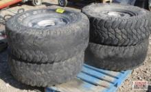 M+S LT315/75R16 , 6 Bolt, Wheels & Tires off 95' Chevy 1/2 Ton -Set of 4