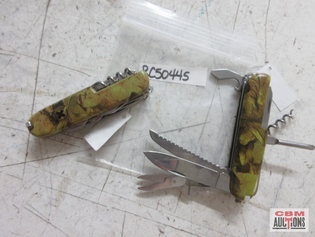 RC 50445 Camo Multi-Tool Army Knife - Set of 2 Safety Glasses Lift Noise Defense System One (1)