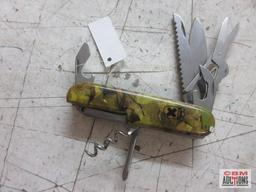 RC 50445 Camo Multi-Tool Army Knife - Set of 2 Safety Glasses Lift Noise Defense System One (1)