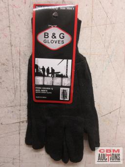 B & G Gloves 4503RN/Q - Size: Mens - 3 Pack Cordova 23101 Shore Work Gloves - Size: L - 3 Pack