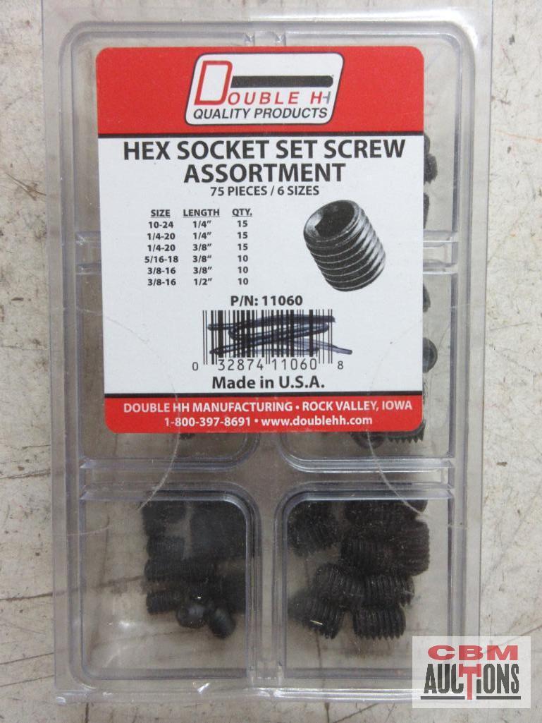 Double HH 11072 Lock Nut Nylon Insert... Double HH 11060 Hex Socket Set Screw Assortment Double HH