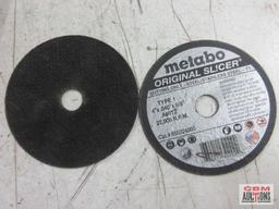 Metabo 655324000 A60 TZ 4" x .040" x 5/8" Cut Off Wheel, Cutting ONly - Type 1, Steel, Stainless