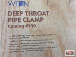 Wilton 530 Deep Throat Pipe Clamp