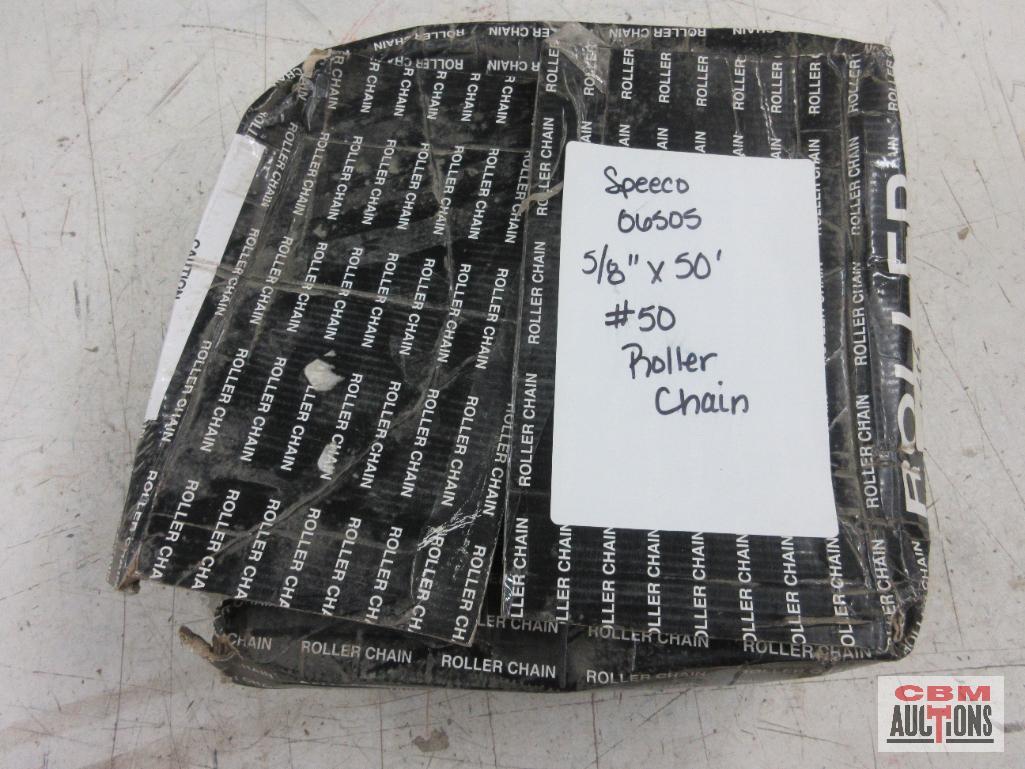 Speeco S06505 5/8" x 50' #50 Roller Chain