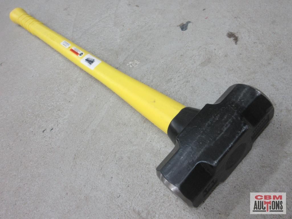 Nupla BD-8E Blacksmith Double Faced Sledge Hammer w/ Fiberglass Handle...