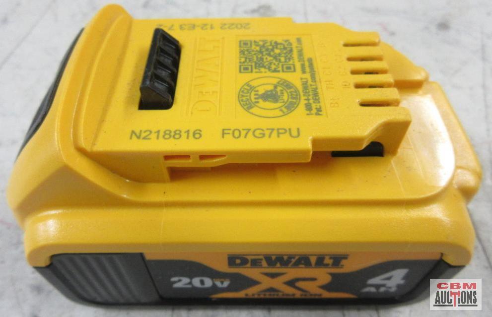 Dewalt DCB204 20v 4 AH Lithium Ion Battery