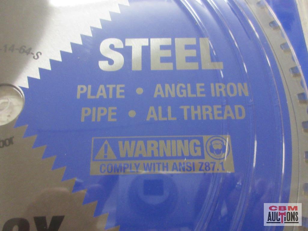 Champion RZR-14-64-S 14" Steel Cutting Blade, 64T, 1" Arbor