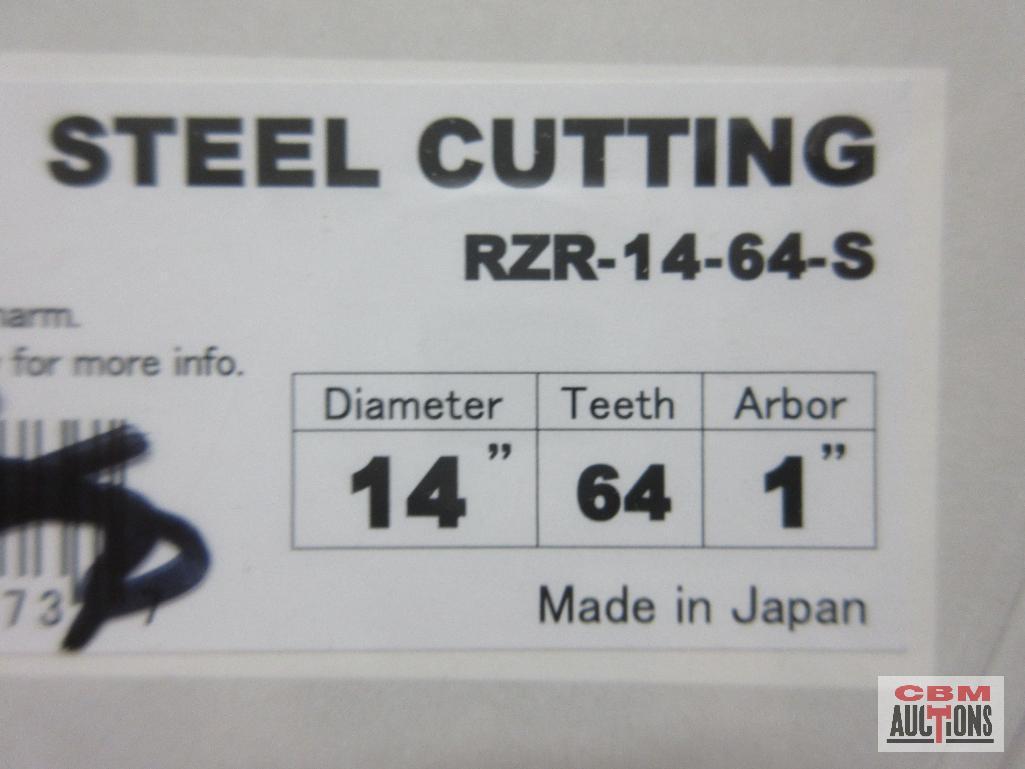 Champion RZR-14-64-S 14" Steel Cutting Blade, 64T, 1" Arbor