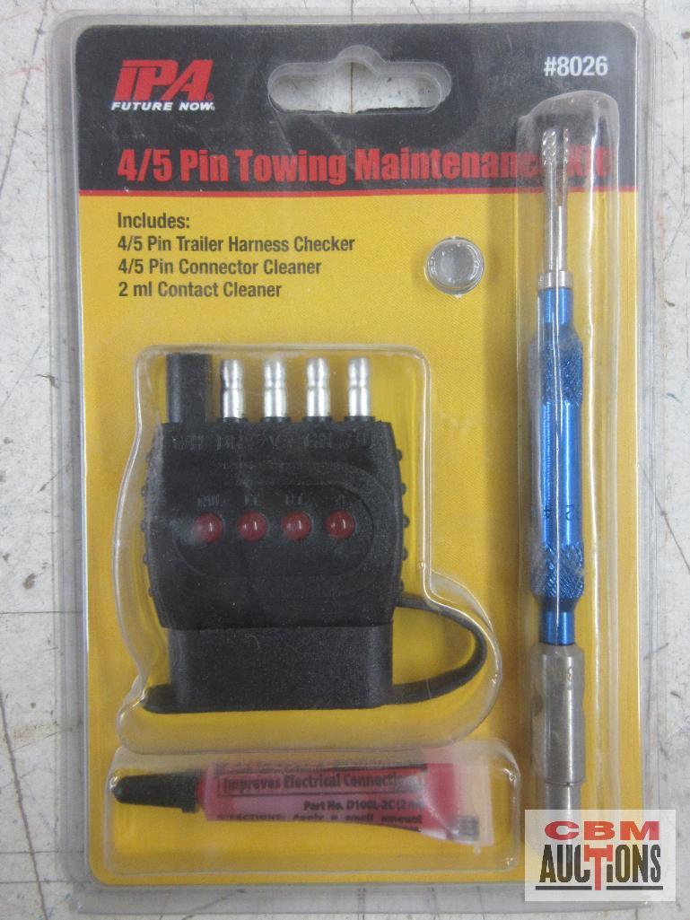 IPA 8045 Plow Terminal Cleaners w/ Storage Pouch IPA 8040 Diamond-Tip Electrical Terminal Cleaners