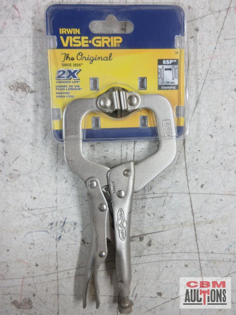 Irwin Vise-Grip 6LN 6" Long Nose Pliers... Irwin Vise-Grip 18/6SP 6" Clamping Pliers... Irwin Vise-G