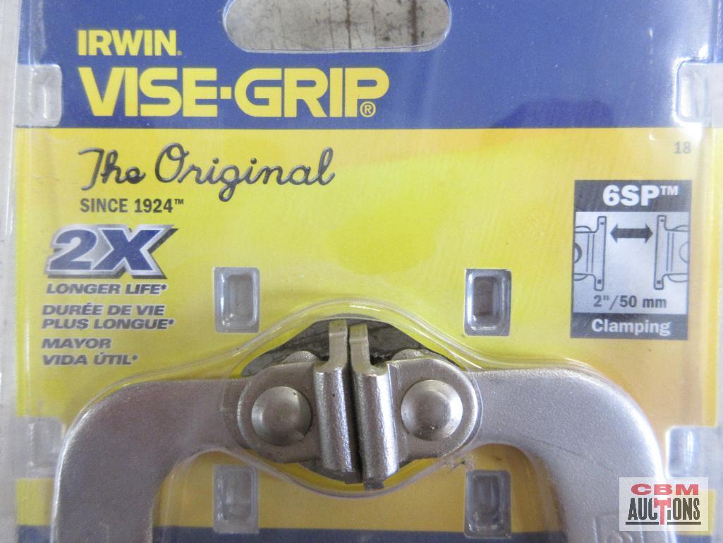 Irwin Vise-Grip 6LN 6" Long Nose Pliers... Irwin Vise-Grip 18/6SP 6" Clamping Pliers... Irwin Vise-G