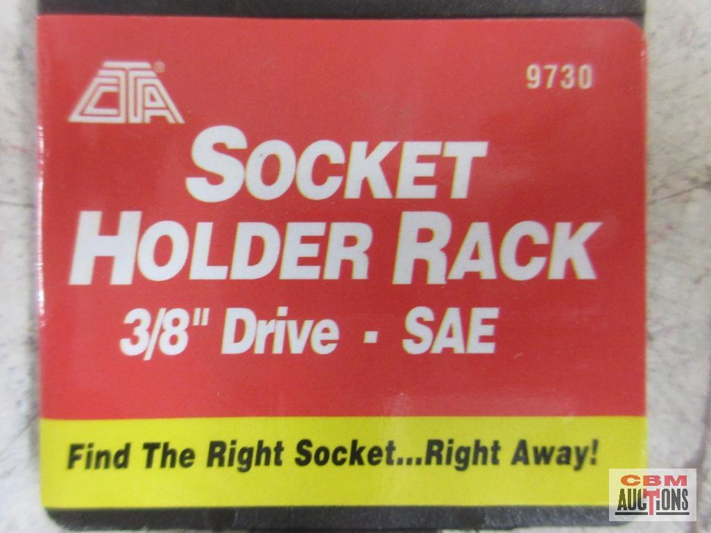 CTA 9735 Socket Holder Rack 3/8" Drive - Metric...(8mm - 20mm) CTA 9725 Socket Holder Rack 1/4" Driv
