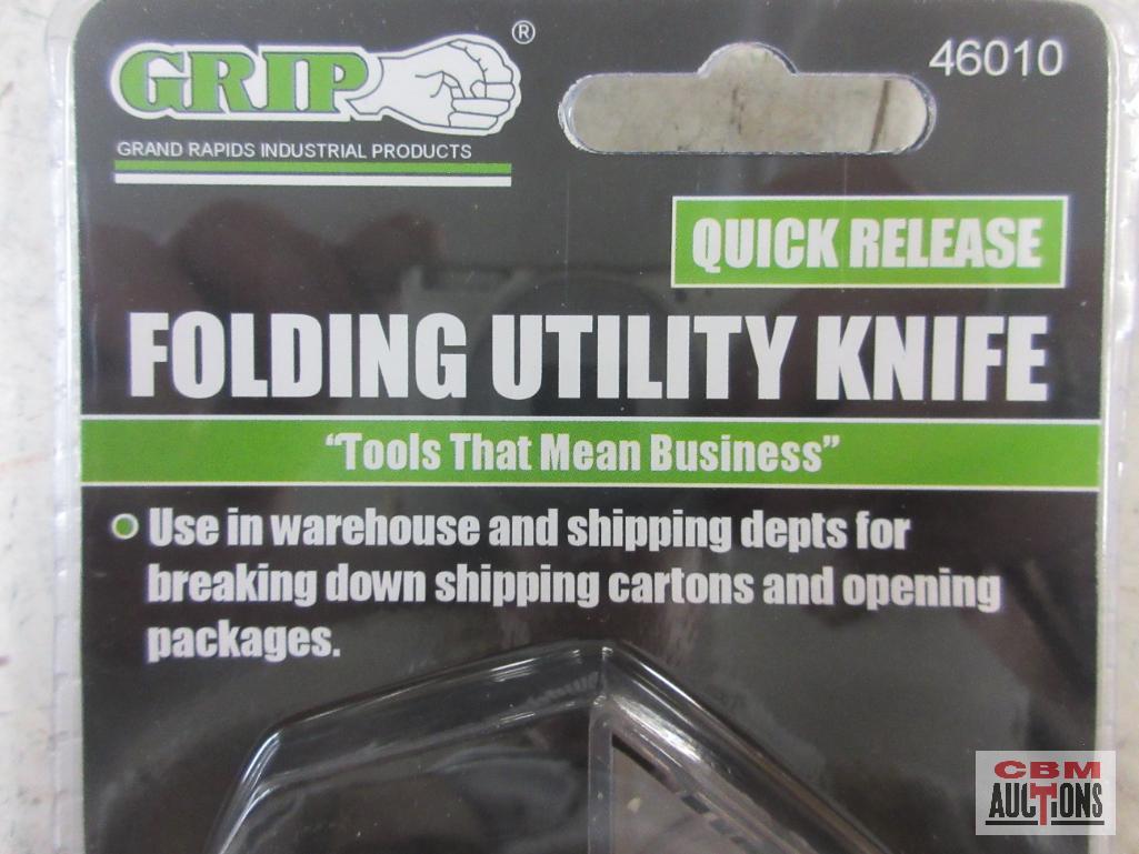 Grip 46010 Quick Release Folding Utility Knife Grip 46095 4pc Mini Pick and Hook Set Grip 67492