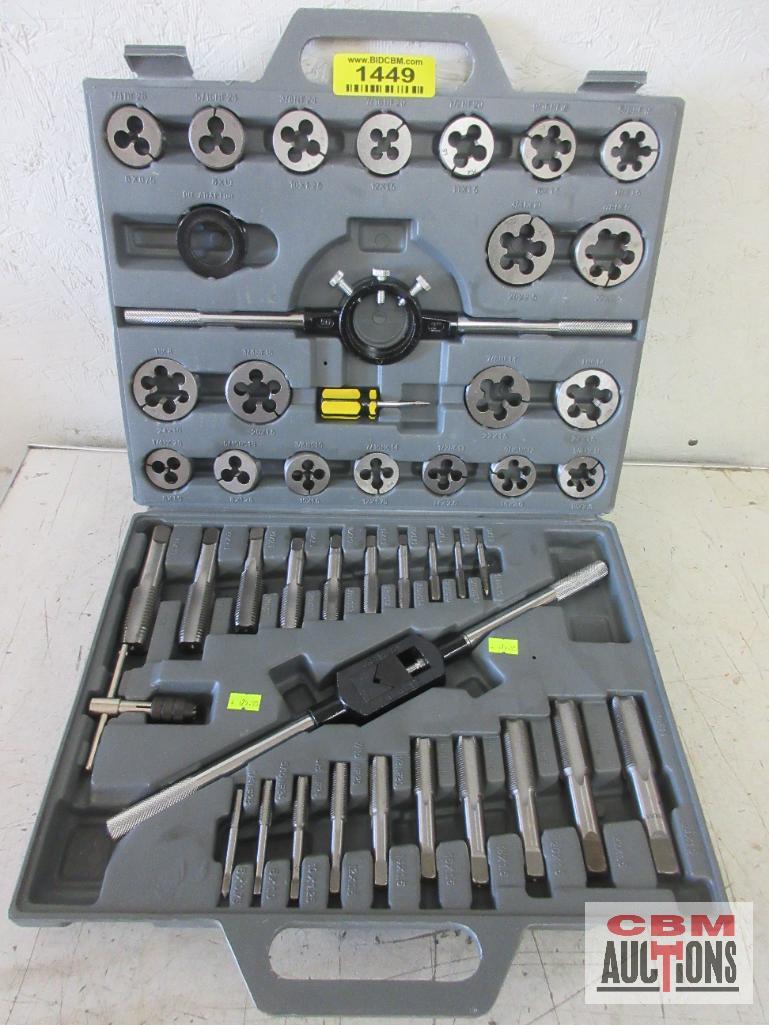 Wisdom 22-TD45MP-1_ 45pc Metric Tap & Die Set w/ Molded Storage Case...