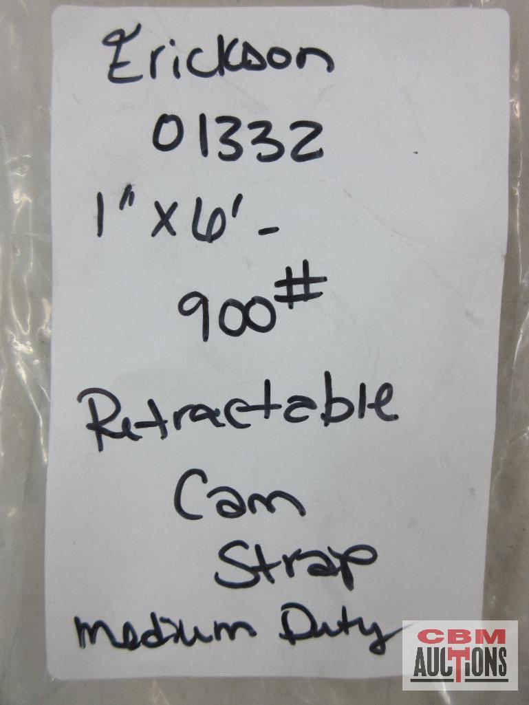 Erickson 01332 1" x 6' 900# Retractable Cam Strap - Medium Duty