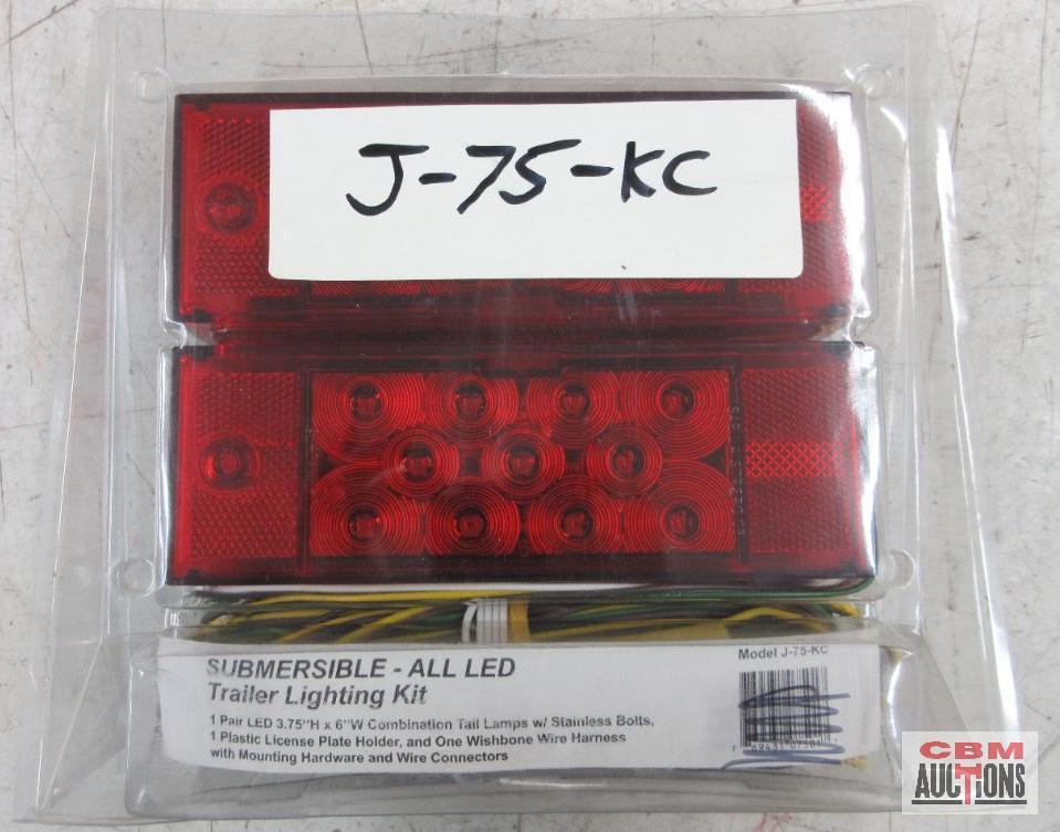 Jammy J-75-KC Submersible - ALL LED Trailer Lightening Kit Includes: 1 pair LED 3.754" h c6"