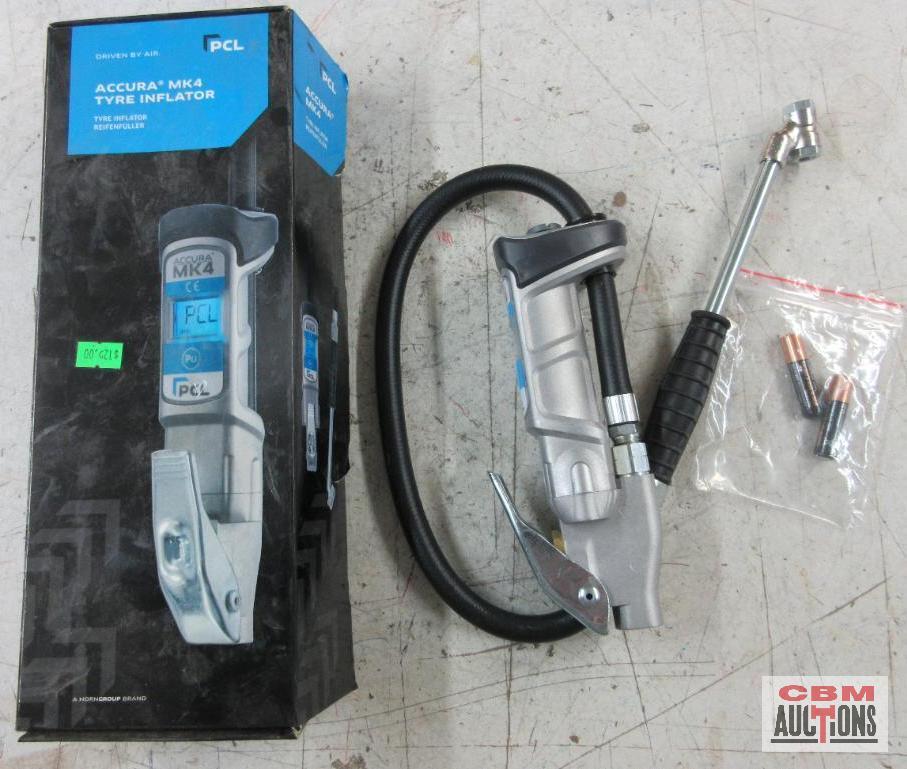 PLC DAC409 Accura 1 Tire Inflator 21" Hose w/ Straight & Angled...