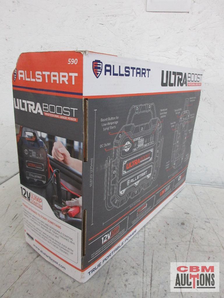 ALLSTART 590 Ultra Boost Professional Grade Power Jump Start, 4000AMP, 12V
