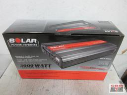 Solar P130000X Industrial Grade Power Inverters 3000 Watt, Converts 12 Volt DC Power into household