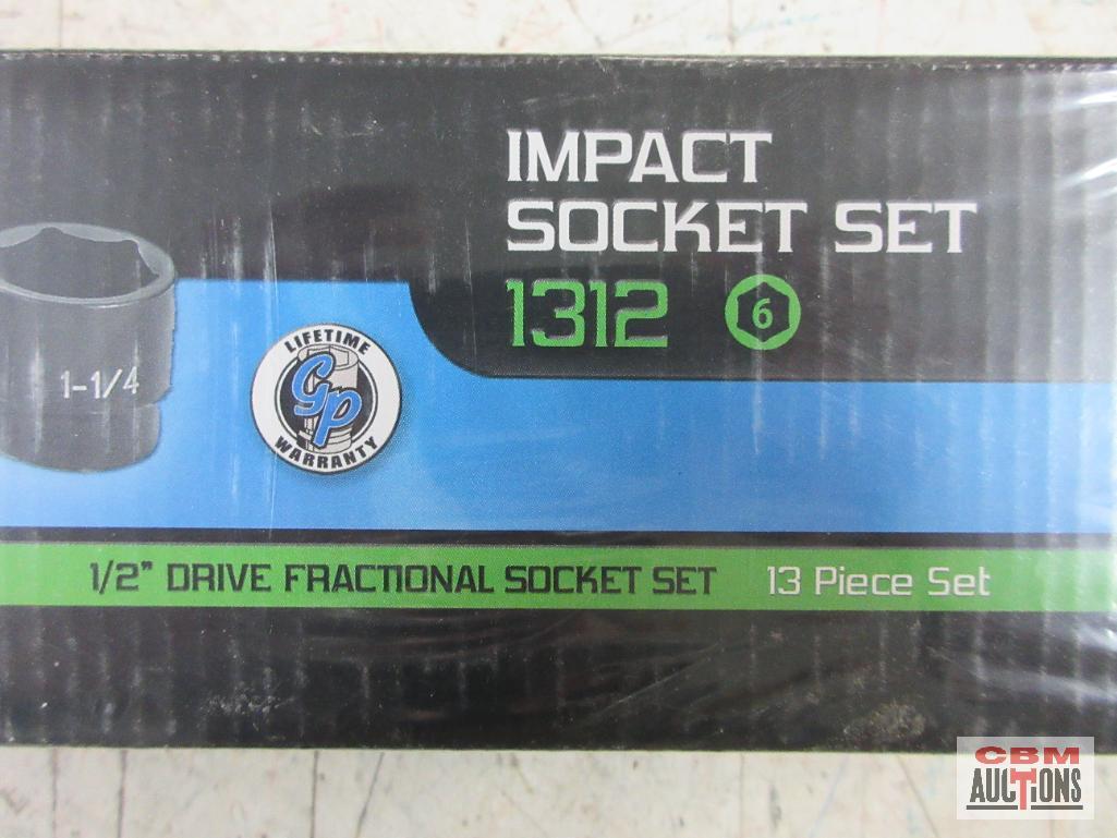 Grey Pneumatic Parts Catalog... Grey Pneumatic 1312 13pc 1/2" Dr. Fractional Impact Socket Set (7/16