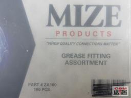 Mize #ZA100 100pc Grease Fitting Assortment