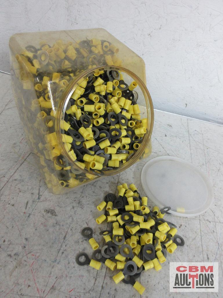 Tub of 5/16 Yellow Insulated Terminal Connectors