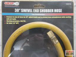 Grip 10315 30" Swivel End Snubber Hose 1/4" NPT - Set of 2