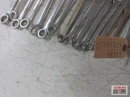 Unbranded Metric Combination Wrench Set 6mm, 7mm, 8mm, 9mm, 10mm, 11mm, 12mm, 13mm, 14mm, 15mm,