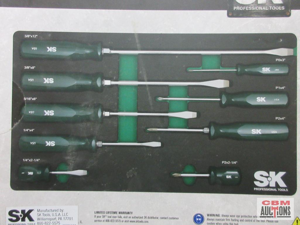 SK 86006 9 Piece Suregrip Screwdriver Set