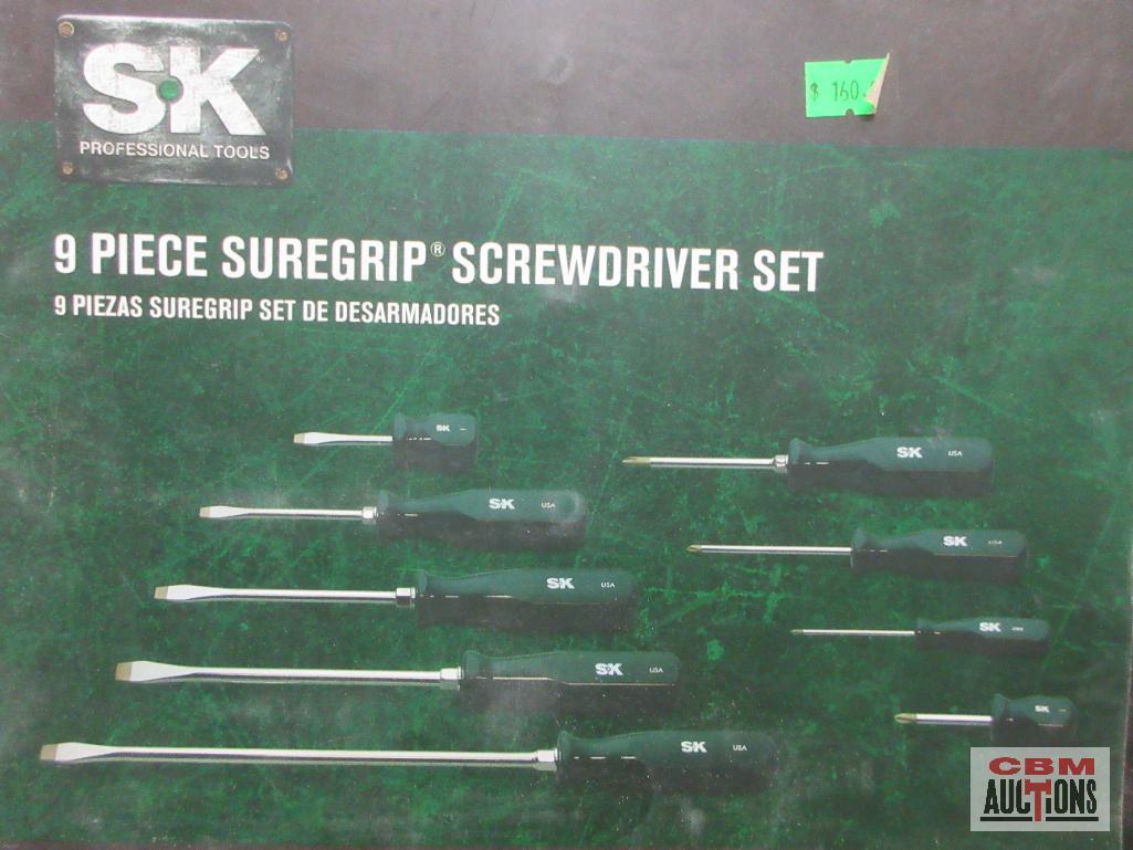 SK 86006 9 Piece Suregrip Screwdriver Set