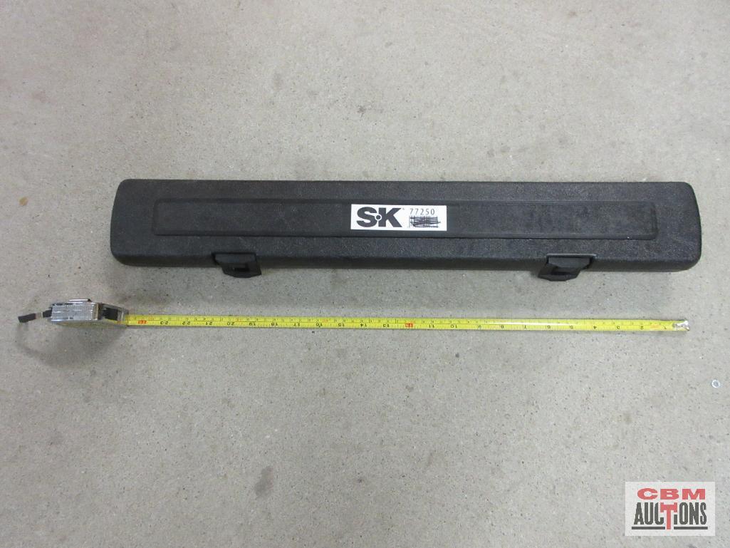 Sk 77250... 1/2" Drive Micrometer Adjustable Torque Wrench 30-250ft. lbs.