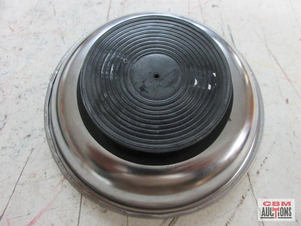 Grip 67440 6" Round Magnetic Parts Tray Grip 67438 4" Round Magnetic Parts Tray Grip 67445 7" x 17"