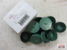 3M RolocTM 07526 Bristle Disc Tapered, 3" x 5/8", Grade 50x - Green