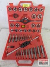 Wisdom 22-TD45P-1_ 45pc SAE Tap & Die Set w/ Molded Storage Case...