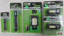 Grip 37157 Mini Pro Led Flashlight 45 Lumens... Grip 37159 Pocket Twist Focus, Pro LED Flashlight...