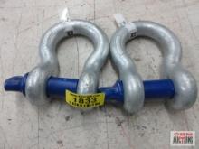 Peer Lift 8059005 1-1/4" 12 Ton Shackles - Set of 2