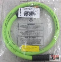 Flexilla HFZ1204YW3S 1/2" x 4' Whip Hose w/ 3/8" Swivel NPT