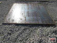 3/4" Steel Street Plate 80"x84"