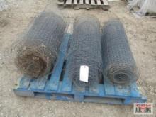 (3) Rolls Of Chicken Wire