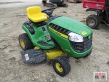 John Deere D105 Riding Lawn Tractor, 17.5 Hp, 187 Hrs, 42" Deck (Runs)