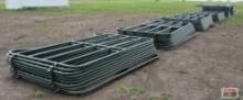 TMG-LSP10 Livestock 5 Bar Corral Panels & Gates (58) 5.5'x10' Panels & (2) Walk Through Gates *South