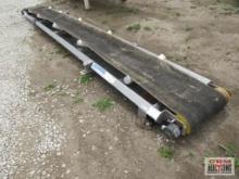 17' Smalley Rubber Belt Conveyor