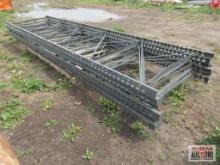 (6) 4'x16' Upright Pallet Rack Legs