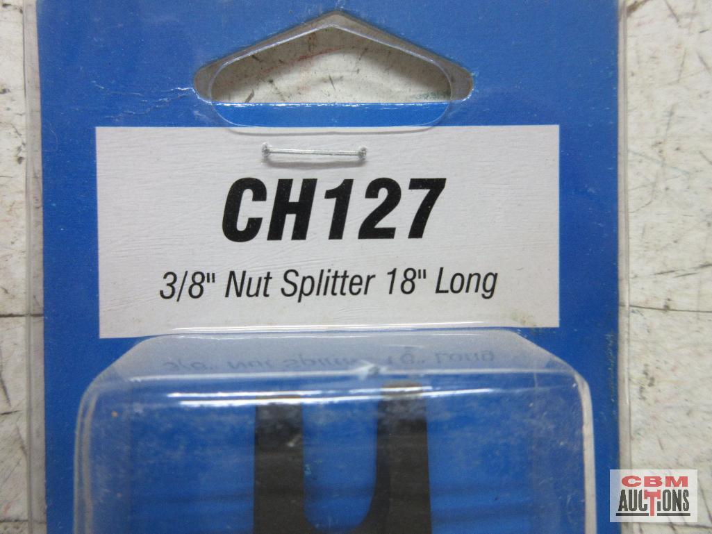 Grey Pneumatic... CH105 3/4" Flat Chisel 18" Long .401 Shank CH127 3/4" Nut Splitter 18" Long .401