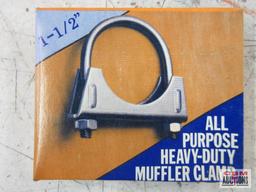 01-112HB All Purpose Heavy-Duty Muffler Clamps 1-1/2" - Set of 6
