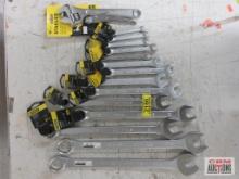 Stanley 14pc SAE Combination Wrench Set Sizes: 5/16", 3/8", 7/16", 1/2", 9/16", 5/8", 11/16",